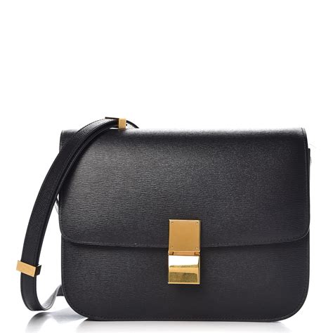 Medium Classic bag in calfskin liégé 